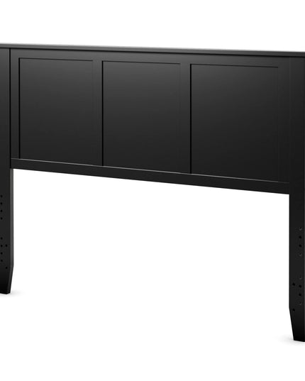 Giantex Wood Headboard, Flat Panel Headboard with Pre-drilled Holes for Height Adjustment