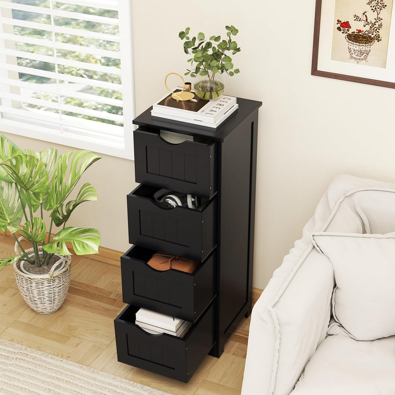 Giantex 32.5” Bathroom Storage Cabinet for Entryway Living Room
