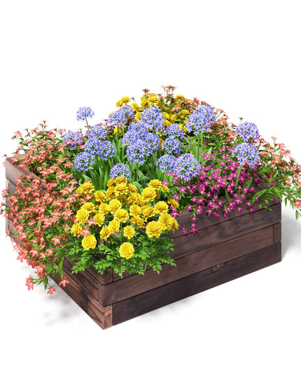 Brown Raised Garden Bed,  24'' L x 24'' W x 10''H