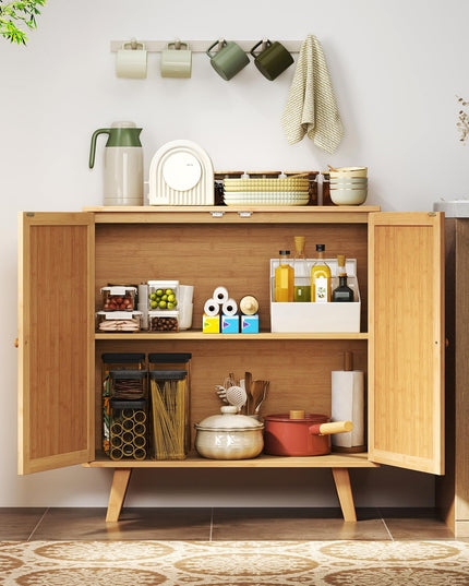 Giantex Buffet Cabinet with Storage for Living Room Kitchen Entryway