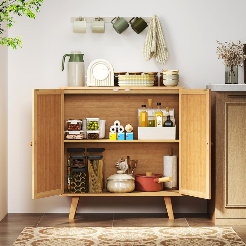 Giantex Buffet Cabinet with Storage for Living Room Kitchen Entryway
