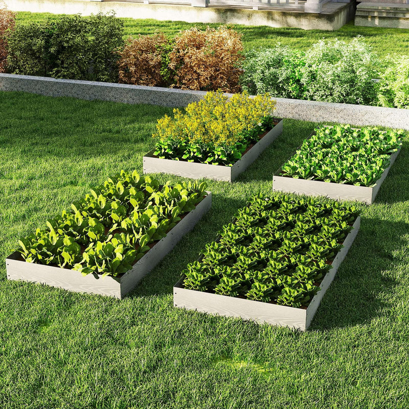 Giantex Galvanized Metal Landscape Edging for Lawn Yard Pathway Garden