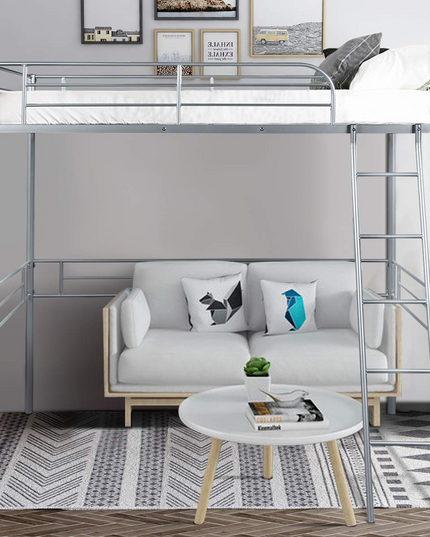 Giantex Heavy Duty Twin Loft Bed with Ladder