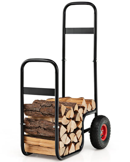 Giantex Firewood Log Cart Carrier