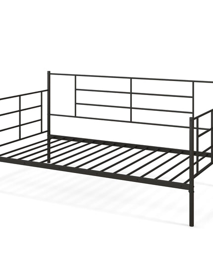 Multifunctional Platform Bed Mattress Foundation with Headboard for Living Room