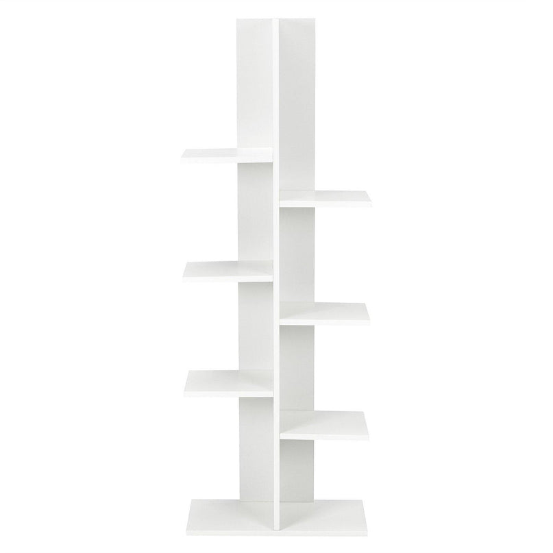 7-Tier Bookshelf, Multipurpose Storage Shelf 9.5 x 8 x 56 inches - Giantexus