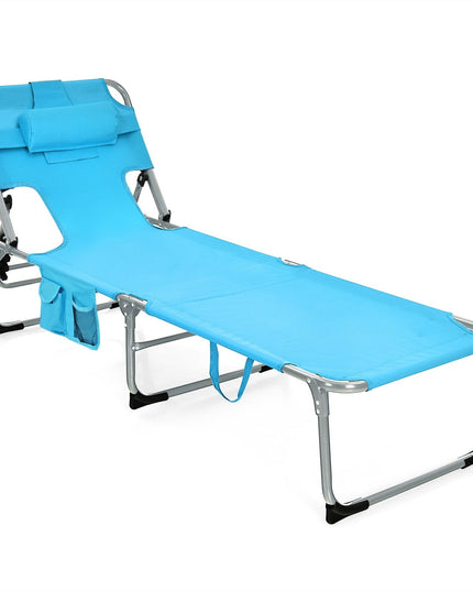 Beach Chaise Lounge Chair - Giantexus