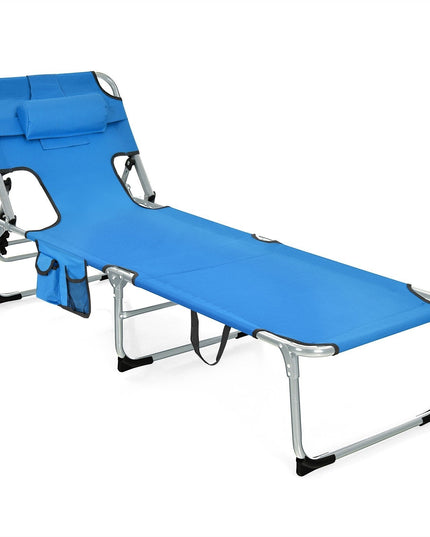 Beach Chaise Lounge Chair - Giantexus