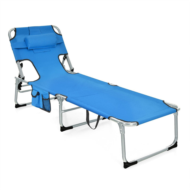 Beach Chaise Lounge Chair - Giantexus