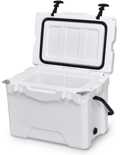 20 Quart Portable Cooler Ice Chest Outdoor Insulated Heavy Duty Cooler - Giantexus