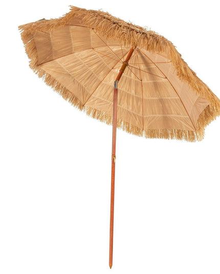 Giantex 6.5 Ft Thatched Patio Umbrella, Hawaiian Tiki Umbrella - Giantexus