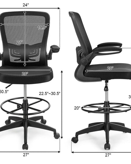 Drafting Chair High Back Office Chairs