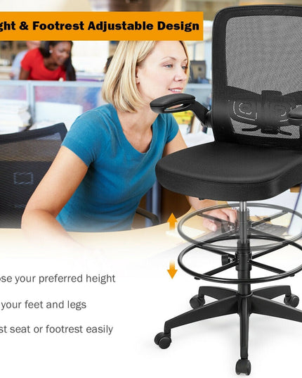 Drafting Chair High Back Office Chairs