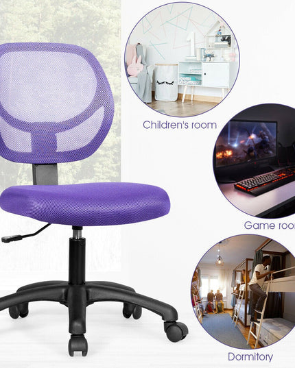Kids Desk Chair, Mesh Teens Computer Chair with Wheels