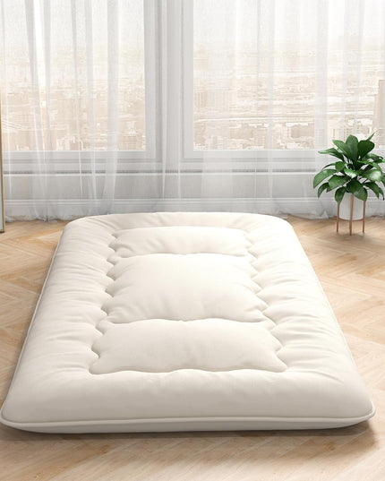 Giantex Japanese Floor Mattress Futon Mattress, Roll Up Mattress Tatami Mat with Washable Cover and Carry Bag