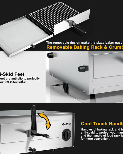 Giantex Pizza Bake Oven Kitchen Pizza Toaster